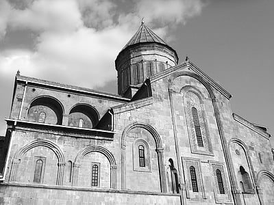 Tbilisi, Georgië, kerk, orthodoxe, het platform, Oost-Europa