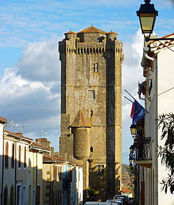 hrad, ponechat, střední věk, středověké, Historie, dědictví, dědictví Francie
