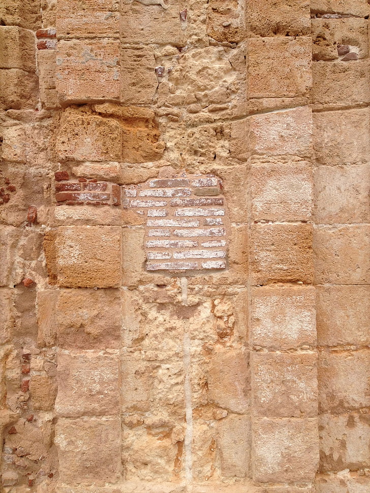 paret, textura, pedra, arquitectura, Espanya, San juan, Puerto rico