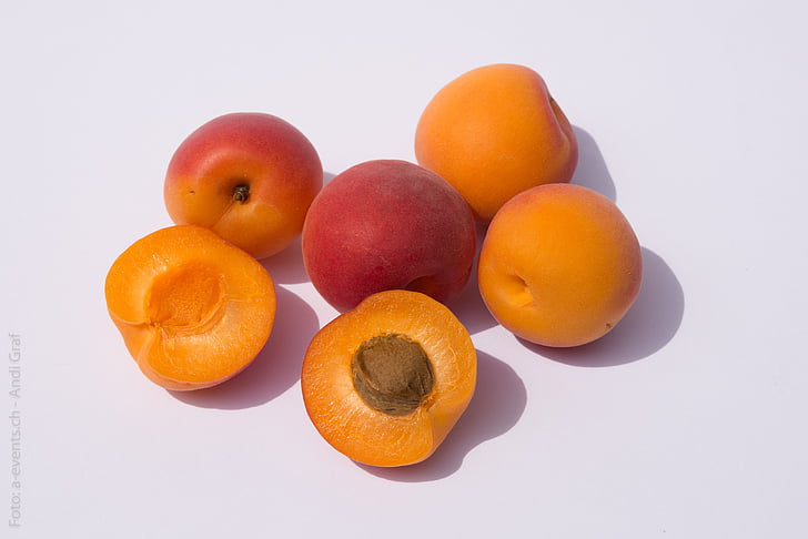 Früchte, Aprikosen, Obst, Still-Leben, gesund, Süß, Essen
