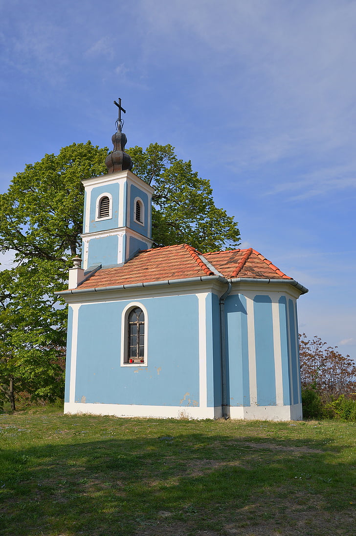 l'església, Estella, vell, Hongria, estat d'ànim