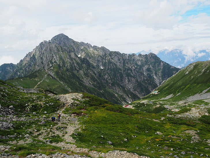 剱岳, 剣岳, Toyama, Severnih Alpah, planinarjenje