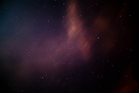 Linnunrata, NightSky, tähteä, yö, Nebula