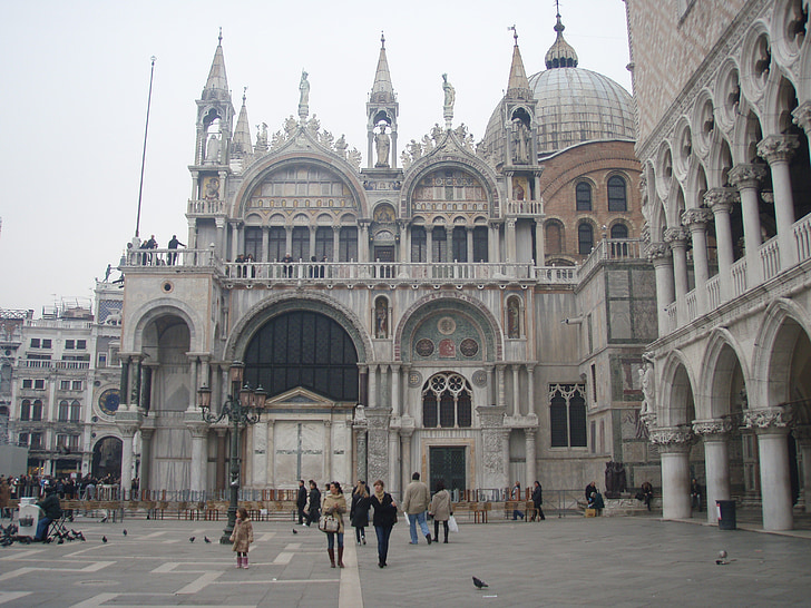 San marco náměstí, Benátky, náboženství, cestování, kultura, umění, Itálie