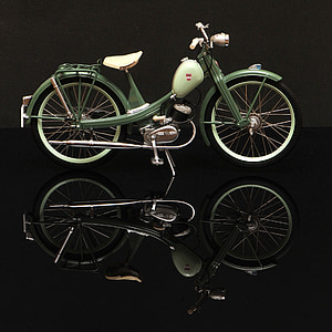 NSU, NSU rapidamente, ciclomotor antigo, ciclomotor antigo, ciclomotor, velho, 1953