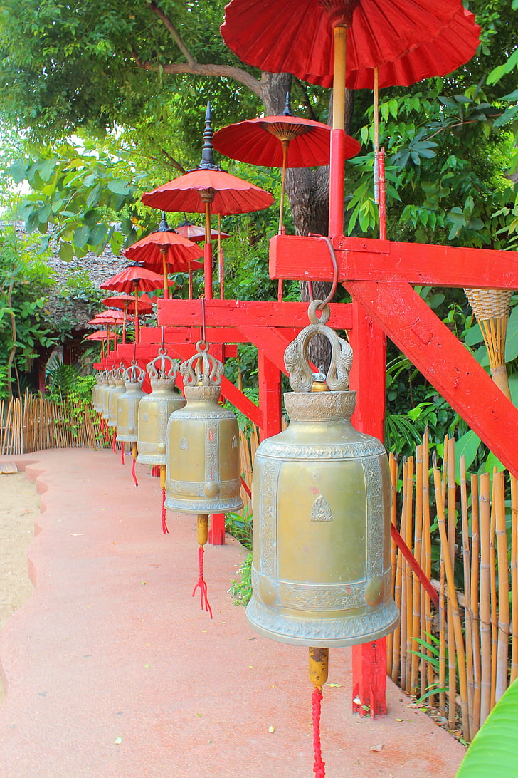 campana, budisme, punt de referència, viatges, Buda, Àsia, Temple