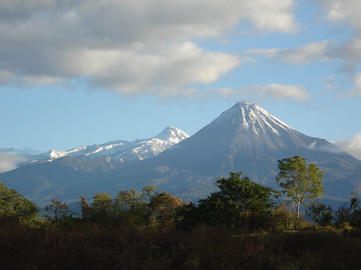 landskap, Nevado, bergen, vinter, Mountain, naturen, vulkan