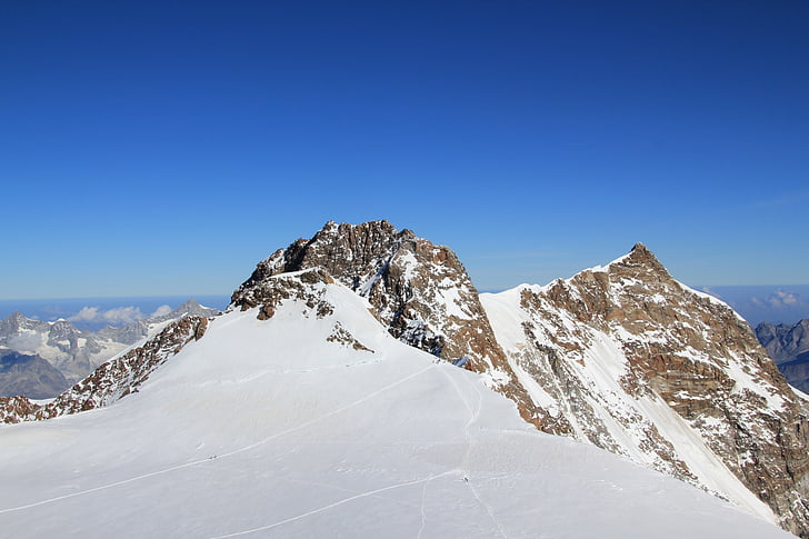 Berge, Schnee, Landschaft, Monte Rosa