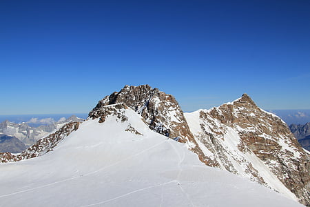 planine, snijeg, krajolik, Monte rosa