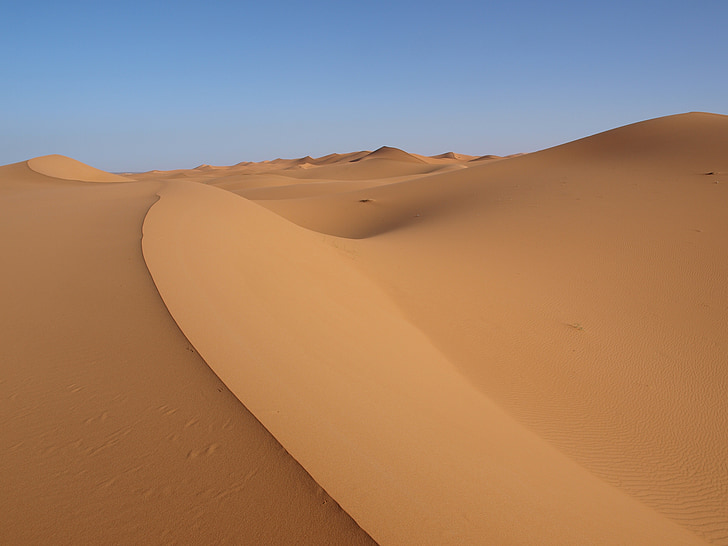 Szahara, sivatag, homok, Afrika, Marokkó