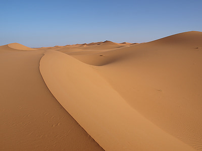 Sahara, poušť, písek, Afrika, Maroko