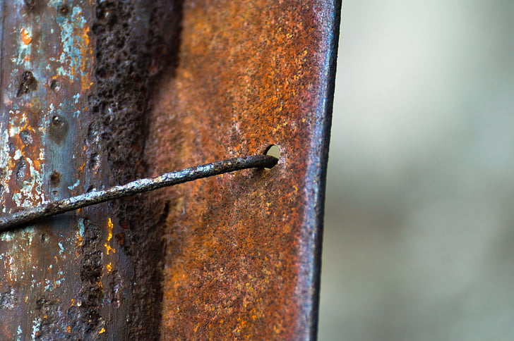 metala, od nehrđajućeg, Stari, željezo, zahrđao, zapušten, čelik