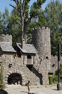 Château, monde d’Astrid lindgren, Vimmerby, Småland, Parc d’attractions, Astrid lindgren, Lindgren