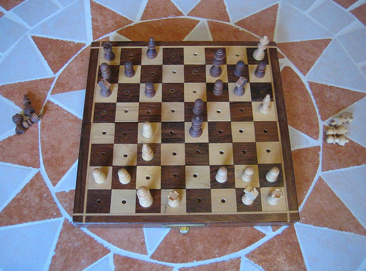 Schach, Schach-Spiel, Spielbrett, Strategie