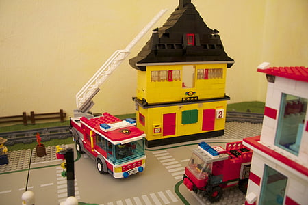 LEGO, LEGO block, Legomaennchen, byggstenar, leksaker, byggd, Figur