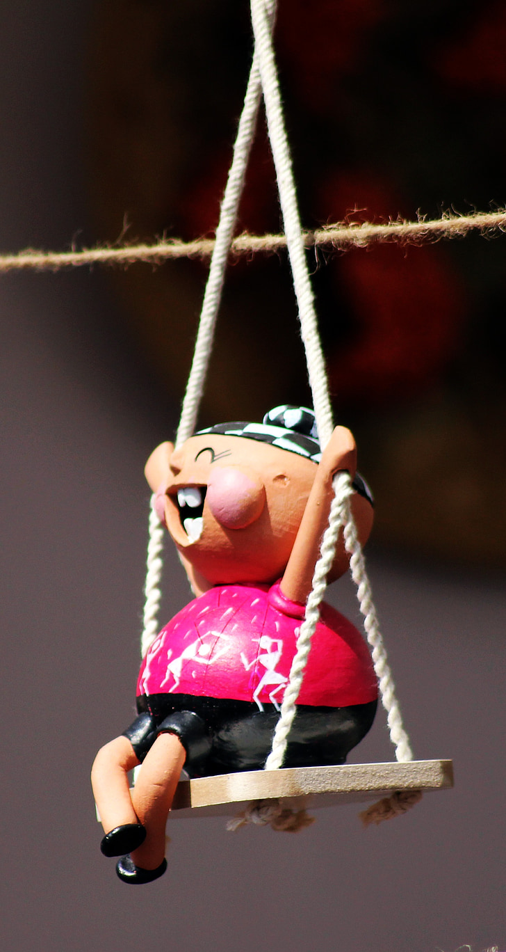 puppets, swing, toy, happy, play