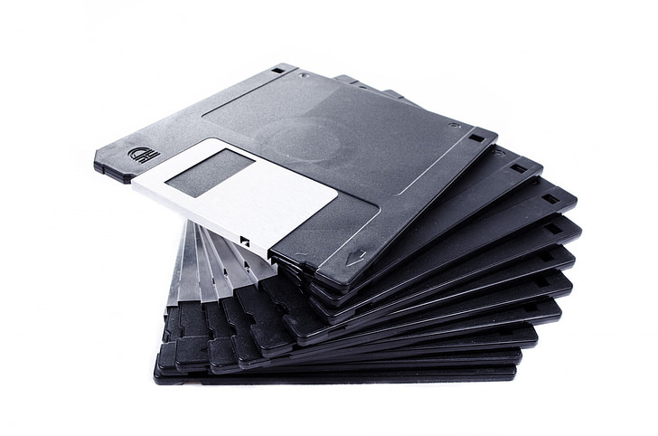isoliert, Diskette, Datei, Speichern, weiß, Datensatz, Medien