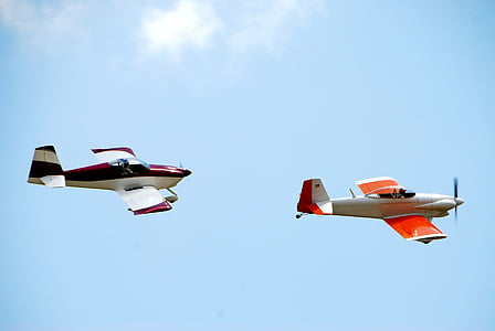 stunt αεροπλάνα, αεροπλάνο, αεροσκάφη, Τανάγρα, που φέρουν, πτήση, πιλότος