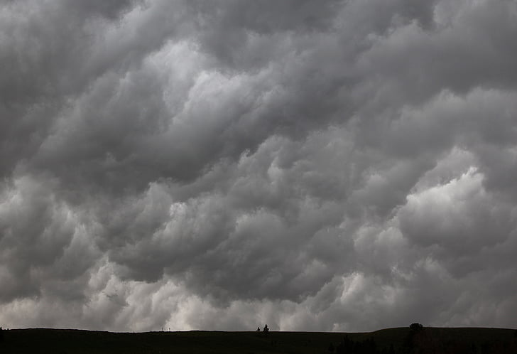 storm clouds, climate change, rain