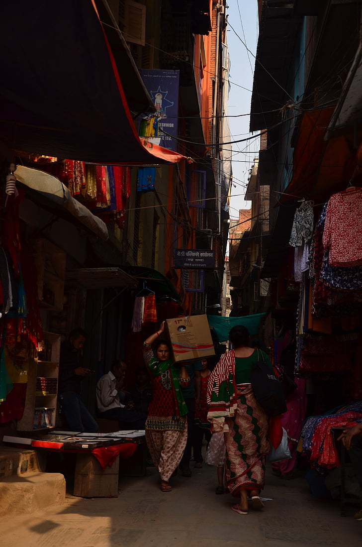 Kathmandu, Nepāla, iela