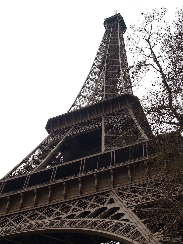 tháp Eiffel, Pháp, Paris, tháp, Eiffel, kiến trúc, Landmark