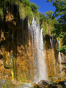 Wasserfall, Wasser, Natur, Durchfluss