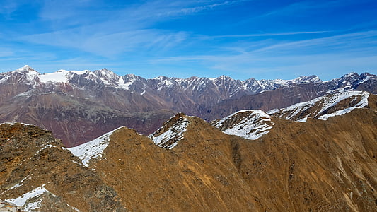 vermoi, montagnes, alpin, tyrol du Sud, Italie