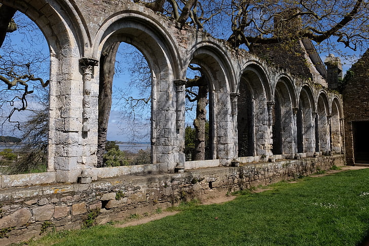 Bretagne-i, örökség, régi, vallási műemlékek, történelem, Arch, építészet