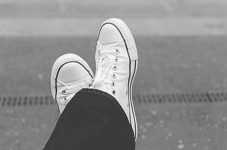 adult, black and white, blur, fashion, feet, foot, footwear