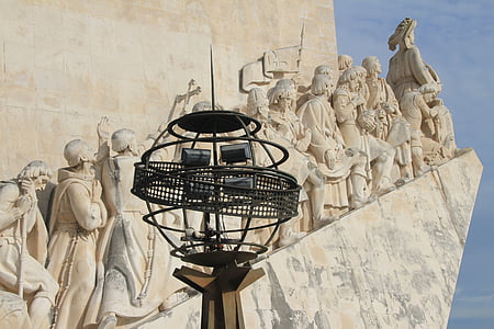 Portugalija, Lisabonos, Belem, paminklas, Jeronimo vienuolynas, Henrikas navigatorius, padrao dos descobrimentos