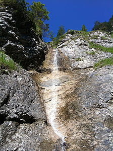 Autriche, montagne, chute d’eau
