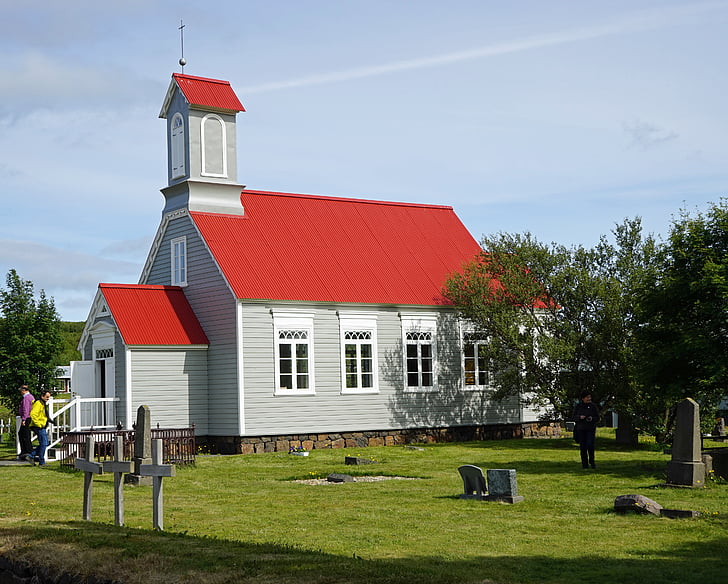 Reykholt, Island, kostel, Architektura