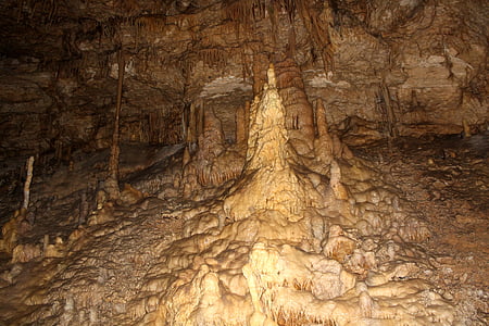 jaskyňa, stalaktity, stalagmity, Abcházsko, nové athos, Exkurzia, podzemné