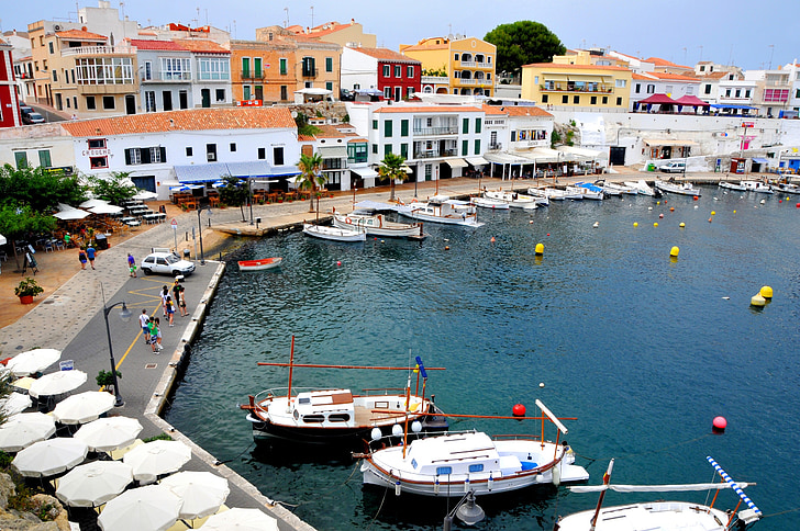 Španija, Balearski otoki, sredozemski, Menorca, to castell