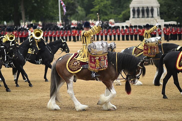 Церемонія, військовий парад, trooping кольору, Королева, день народження, ноги охоронців, March-Past