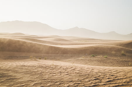 пустыня, Гора, песок, песчаные дюны, пейзаж, Природа, на открытом воздухе