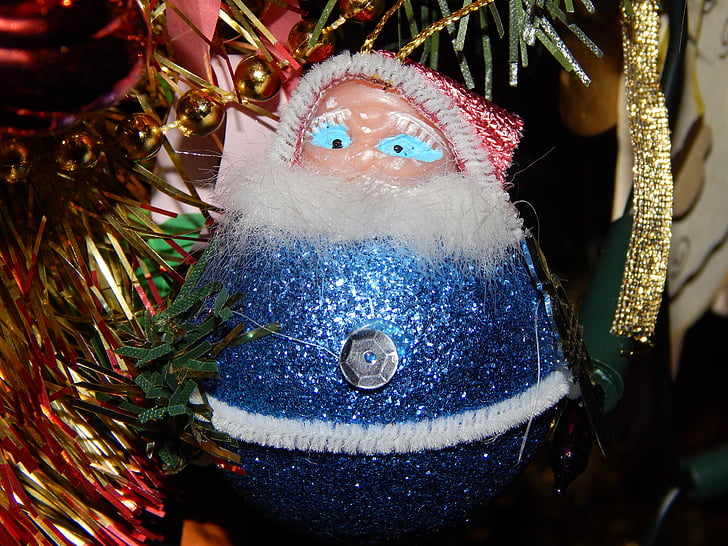 декорация, Коледна украса, Коледа, коледно дърво, блясък, Никълъс