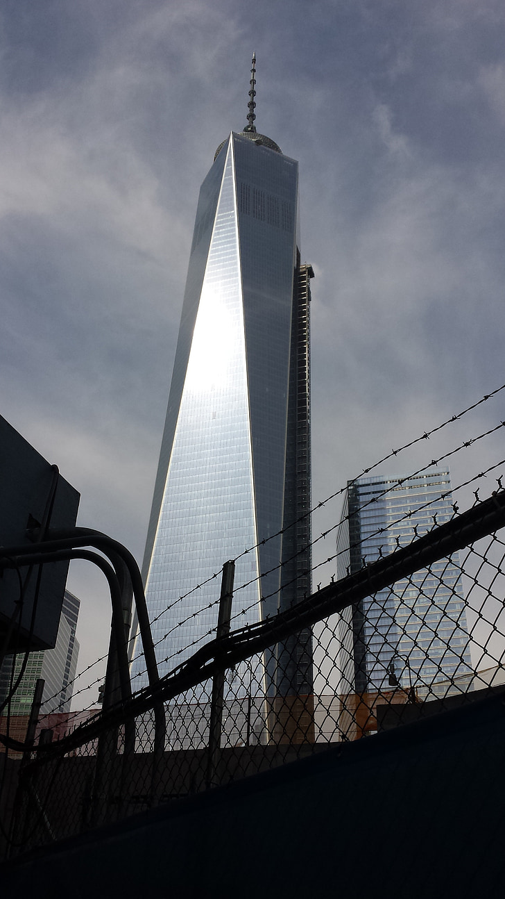 New york, WTC, hinder, skyskraper, kosmopolitisk by, 1wtc, ny
