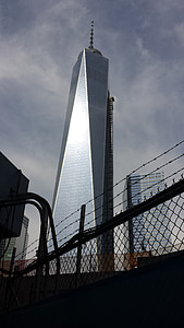 New york, Svjetski trgovački centar, zaprekama, neboder, kozmopolitski grad, 1wtc, NY