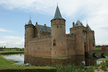 Château, tour, murs, forteresse, vieux, Moyen-Age, Château de chevalier