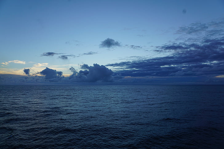 nebo, Atlantic, more, oceana, krstarenje, transatlantske, jedro