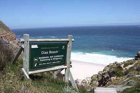 Lõuna-Aafrika, Dias beach, kilp, Cape hea lootuse, Sea, Beach, vee