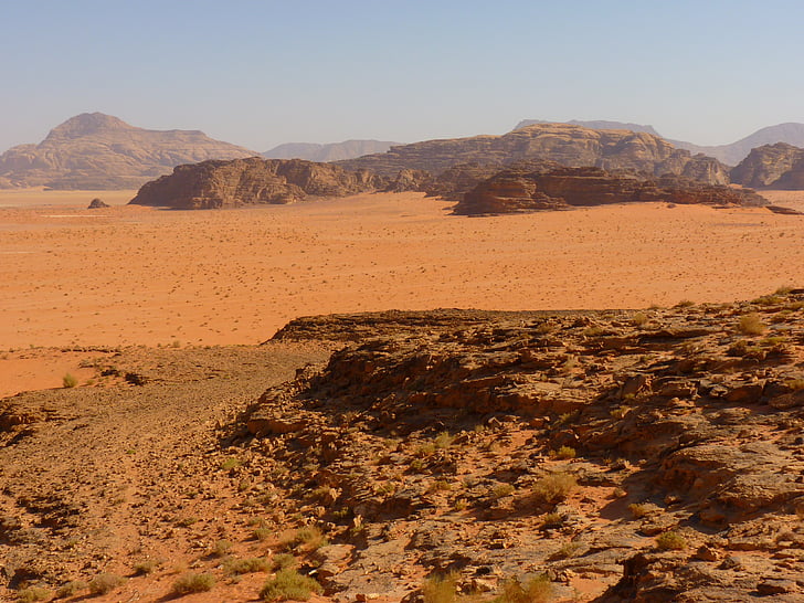 Wadi rum, Negev, Negevskej púšti, Jordánsko, Dovolenka, Cestovanie, Blízky východ