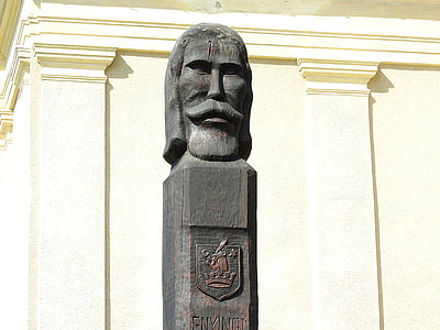 monument, tre memorial, carving, Ungarn, Balint torok