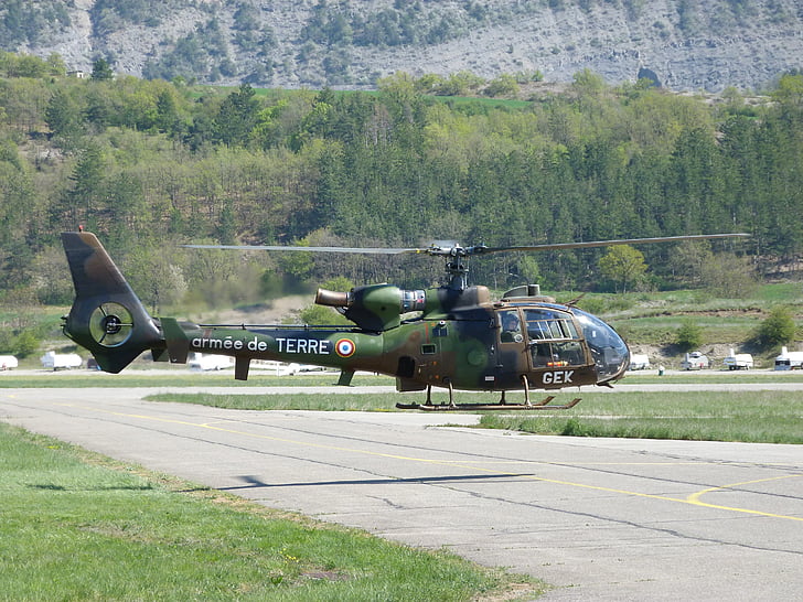 helicópteros, Aviación ligera, militar, Ejército, Lárgate, pista, hojas