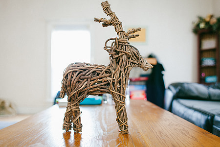 severnih jelenov, božič, dekoracija, oblikovanje, pozimi, božič, sezona