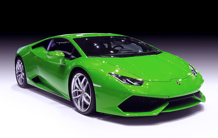 Lamborghini, masina de curse, auto, automobile, Editare imagine, metalice, Reflecţii de soare