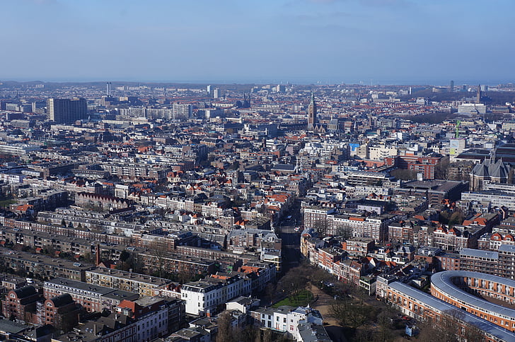Haag, Architektúra, Panorama, Panoráma mesta, Holandsko