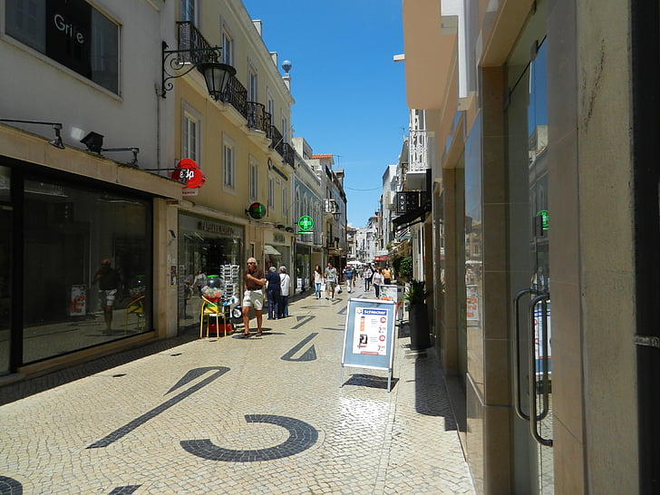Caldas da Rainhan kaupungissa voit, Portugali, Street
