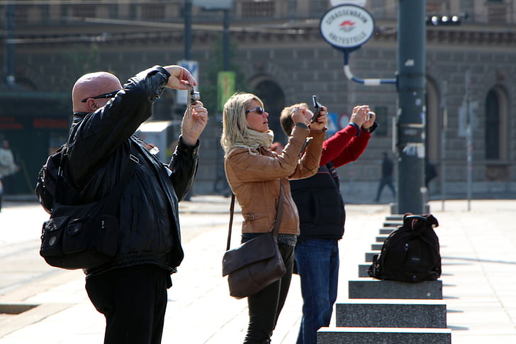 Фотографія, туристів, номер, Відень, люди, на відкритому повітрі, чоловіки
